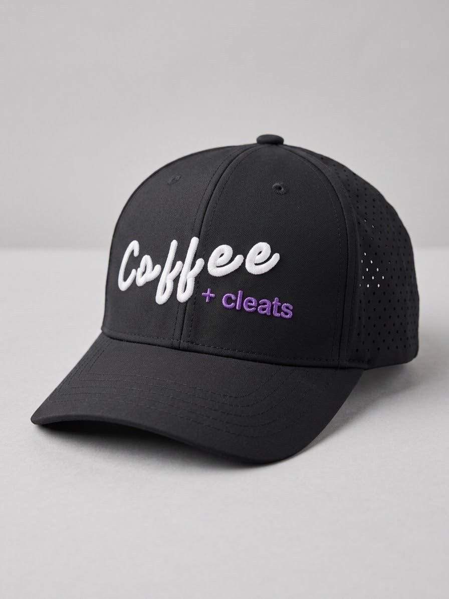 Coffee + Cleats Soccer Mom Hat. - Image 3